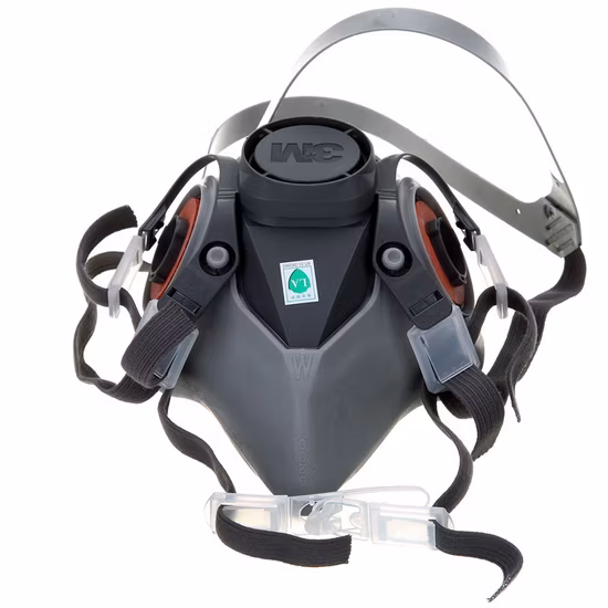 Half Face Chemical Facepiece Reusable Half Face Respirator Anti Industrial Construction Dust Gas Mask, 6200, 7500, 7502, Half Face Mask, Gas Respirator.