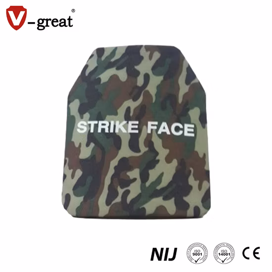 Military Supplies Nij Iiia/IV Level Alumina PE Bulletproof Plate Inserted for Tactical Vest